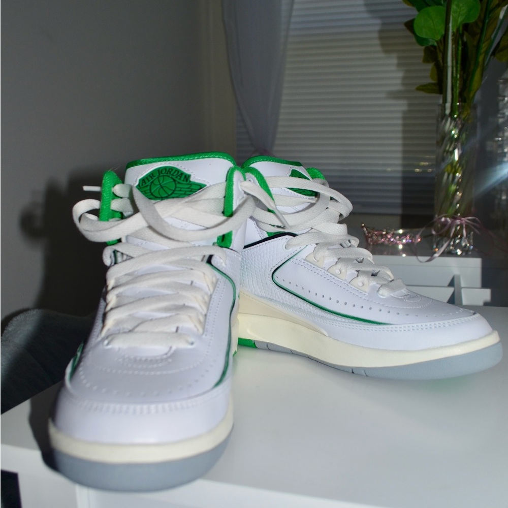 Green Air Jordans